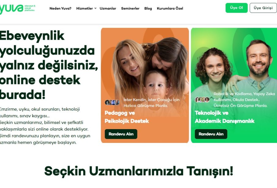 Çocuk Gelişimi Uzmanı - Yuvadan.com