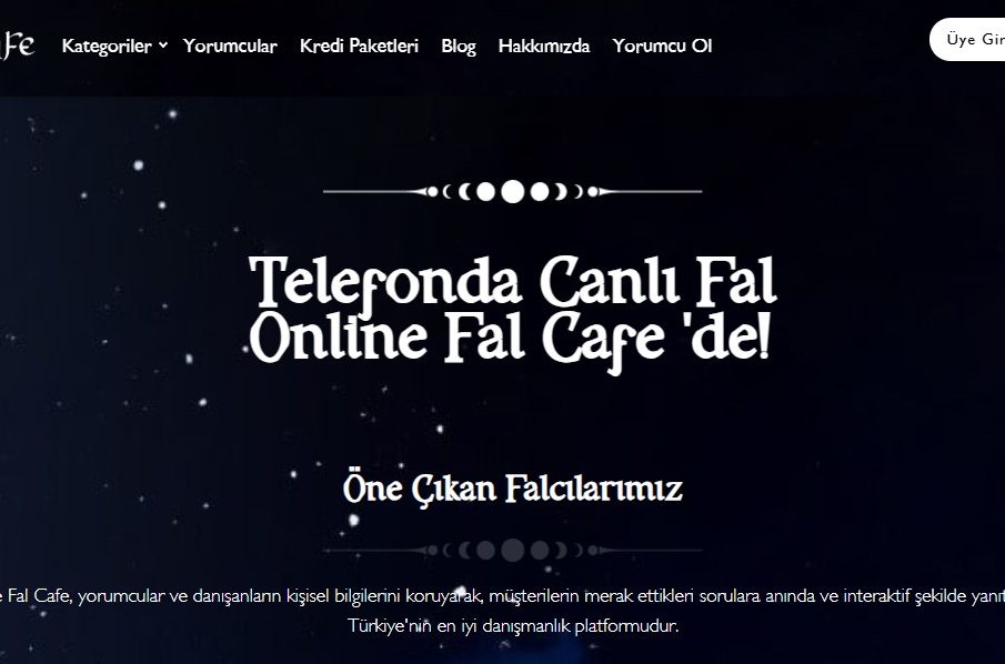 Kahve Falı Baktırmak - Onlinefalcafe.com